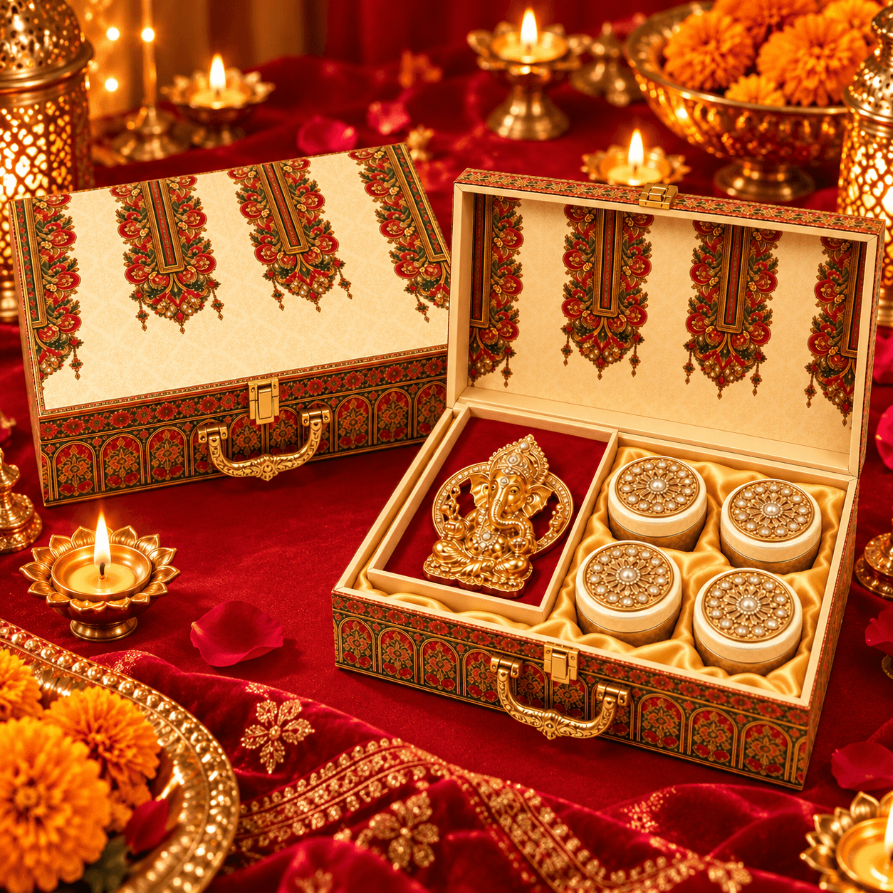 Ornate Diwali Gift Box 